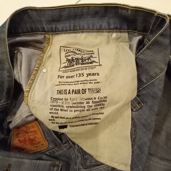 Levi's Men's 514 Slim Straight Leg Flap Back Pocket Red Tag Jeans - Picture 11 of 15